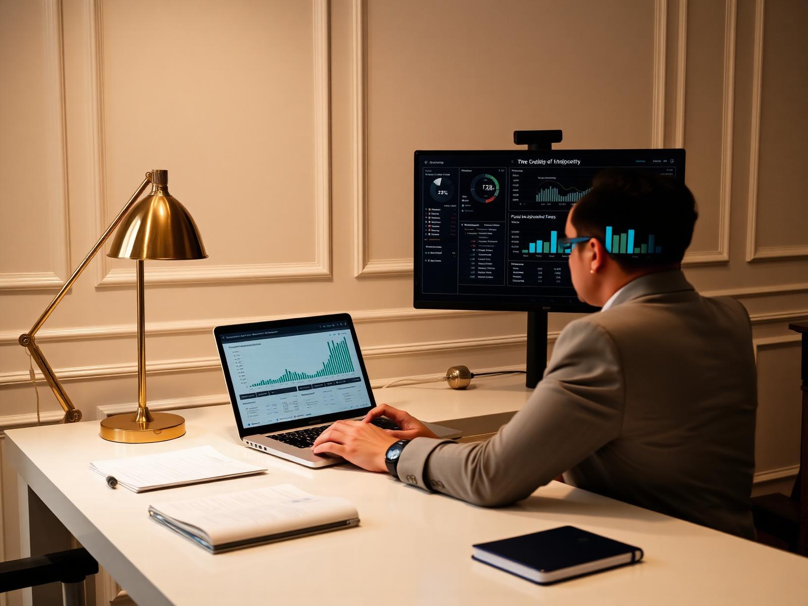 Finance advisory workspace